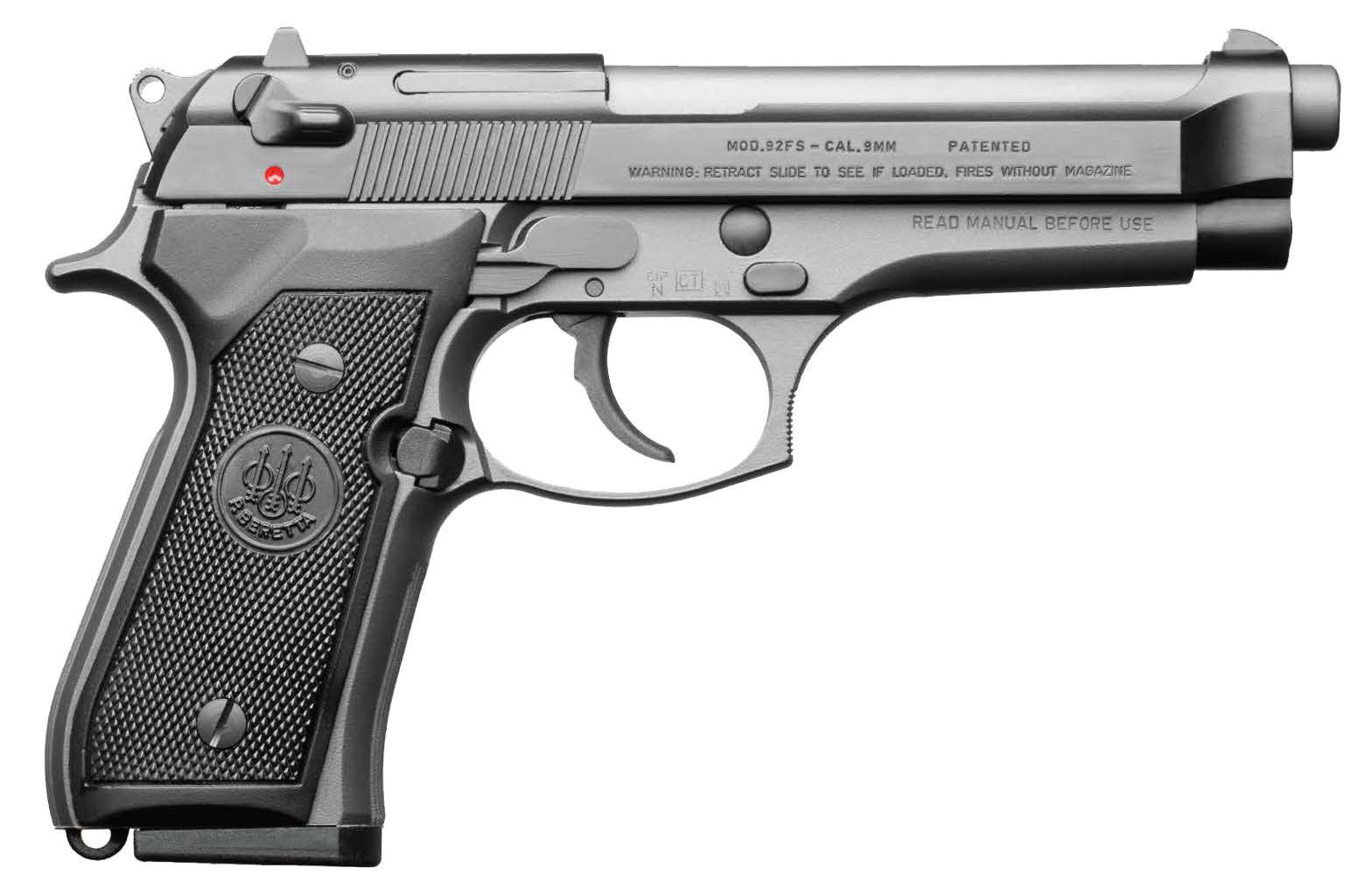 BER 92FS 9MM 4.9 15RD SNIPER GRAY