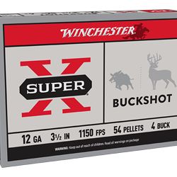 WIN SUPER-X 12GA 3.5″ 4 BUCK 5/250