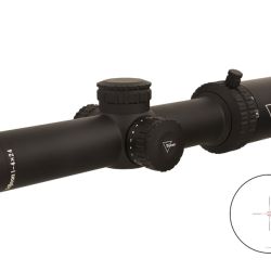 CREDO 1-4X24 BLK 30MM BDC RED
