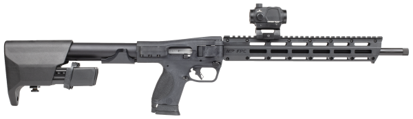 Smith & Wesson 14377 M&P FPC  9mm Luger 23+1 16.25″ Black Oxide Black Anodized Receiver 15″ M-LOK Handguard Polymer Stock M&P w/Interchangeable Palmswells Grip