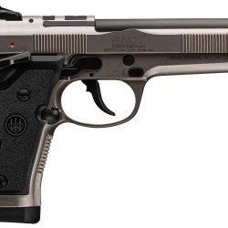 Beretta USA J92XRD20 92X Performance Defensive Full Size Frame 9mm Luger 10+1, 4.90″ Black Barrel, Gray Nistan Optic Ready/Serrated Steel Slide & Frame w/Beavertail