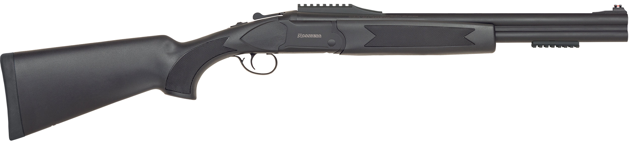 Mossberg 75484 Silver Reserve Eventide Full Size 12 Gauge Break Open 3″ 2rd 18.50″ Matte Blued Over/Under Vent Rib Barrel, Matte Blue w/Logo Receiver, Black Synthetic Stock, Right Hand