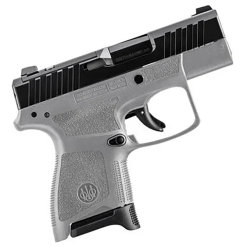 Beretta USA JAXN9268A1 APX A1 Carry Micro-Compact Frame 9mm Luger 8+1 3″ Blued Steel Barrel, Black Serrated Steel Slide, Wolf Gray Polymer Frame, Polymer Grip