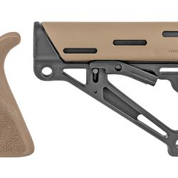 HOGUE AR15 KIT GRP/STCK MIL SPEC FDE