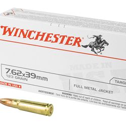 WIN USA 762X39 123GR FMJ 20/200