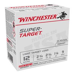 WIN SUPERTARGET 12GA 2.75″ #9 25/250