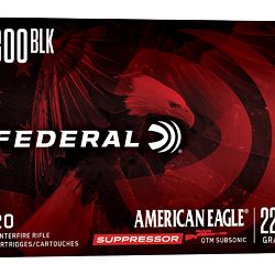 FED AE SUPPRESSOR 300BLK 220GR OT 20