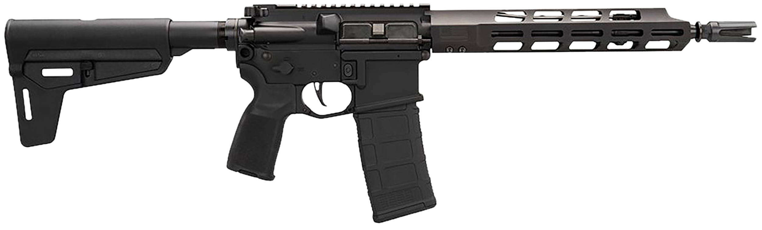 Sig Sauer PM40011BTRDV2 M400  5.56 NATO 30+1 11.50″ Black Optic Ready Chrome Hard Coat Anodized M-LOK Handguard Polymer Grip