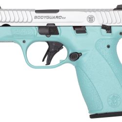 SW BODYGUARD 2.0 TS BLUE ALUMINUM SLIDE