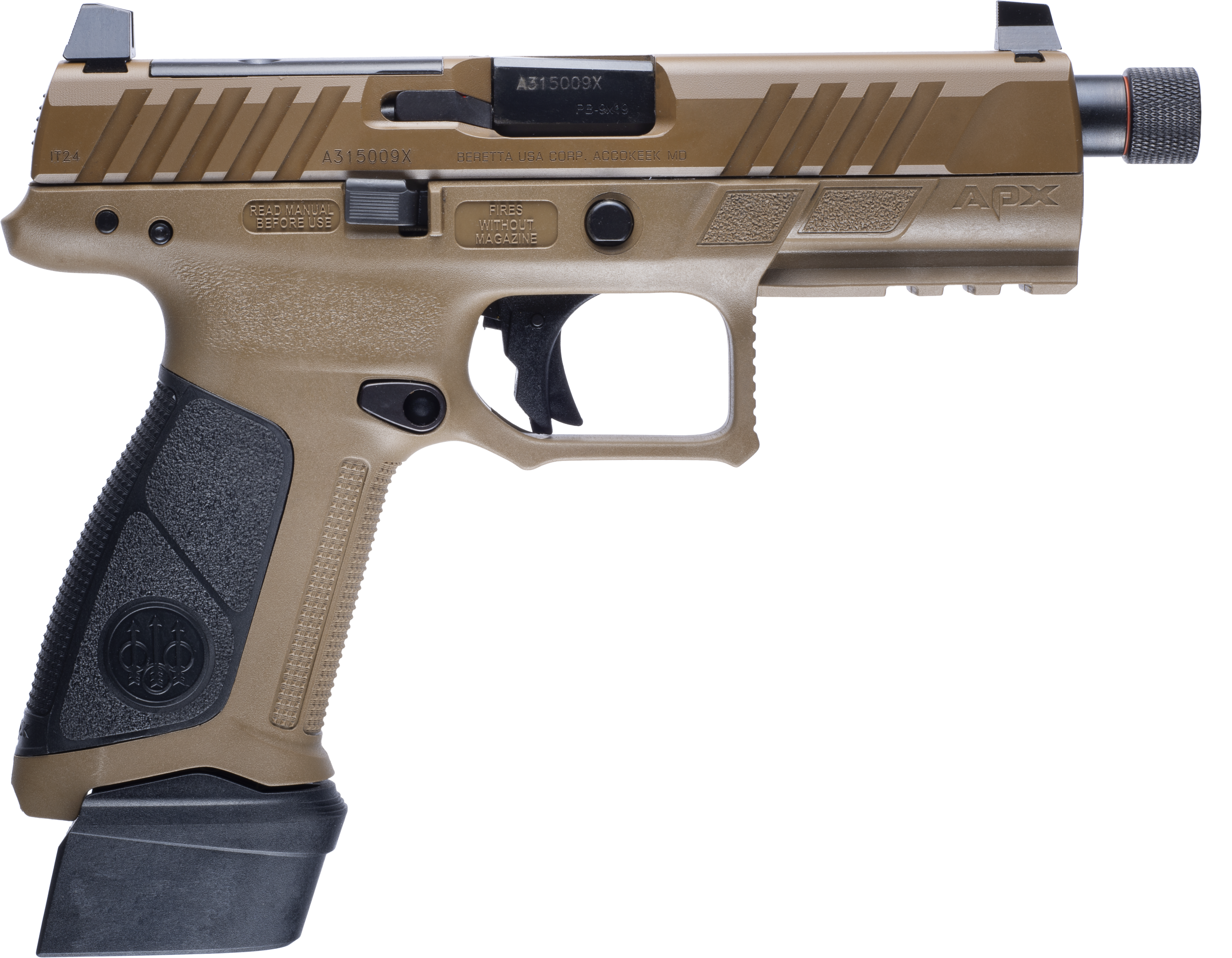 BER JAXA1F921FDE APX A1 TAC 9M STRKR  4.8  21R FDE