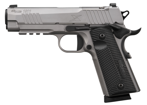 SIG 1911XCA-45-SS    1911 45  4.2″  OR   8R SS/BLK