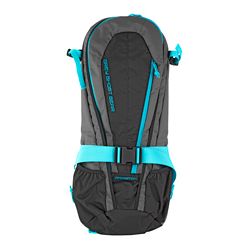 GGG APPARITION BAG BLK/CAYAN ZIPS