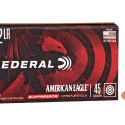 FED AE SUPPRESSOR 22LR 45GR FMJ 50/