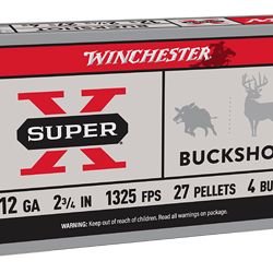 WIN SUPERX 12GA 2.75 #4BK 27PL 5/250