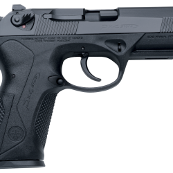 Beretta USA JXF4F20CA Px4 Storm *CA Compliant Full Size Frame 40 S&W 10+1, 4.10″ Black Steel Barrel, Black Bruniton Serrated Steel Slide, Black Polymer Frame w/Picatinny Rail, Ambidextrous