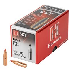 HRNDY SST 6MM .243 95GR 100CT
