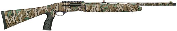 Mossberg 75810 SA-410 Tactical 410 Gauge Semi-Auto 3″ 4+1 22″ Mossy Oak Greenleaf Vent Rib Barrel, Mossy Oak Greenleaf Picatinny Rail Receiver, Fixed w/Pistol Grip Synthetic Stock