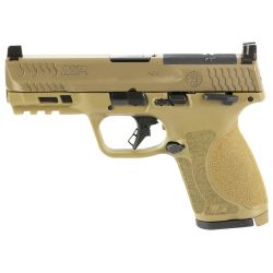 S&W M&P M2.0 9MM 4″ 10RD MS OR FDE
