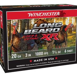 WIN LB XR TRKY 20GA 3″ #6 1.25OZ 10