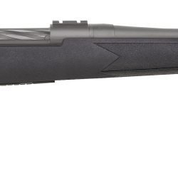 Mossberg 28069 Patriot  25-06 Rem 5+1 22″ Fluted Barrel w/Recessed Match Crown, Cerakote Stainless Steel, Spiral-Fluted Bolt, Synthetic Stock, Drop Box Magazine, Adjustable LBA Trigger