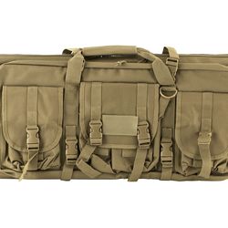 NCSTAR VISM DBL CARB CASE TAN 36″