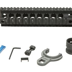 BCM GUNFTR QUAD RAIL 556 9″ BLK