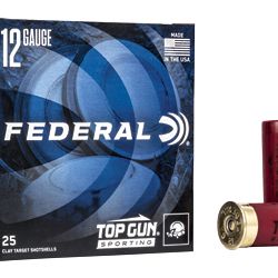 FED TOP GUN 12GA 2.75″ #8 1 OZ 25/