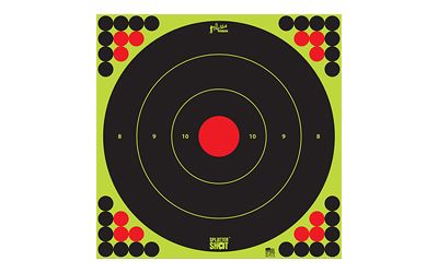 PRO-SHOT TARGET 17″ GRN BULLSEYE 5PK