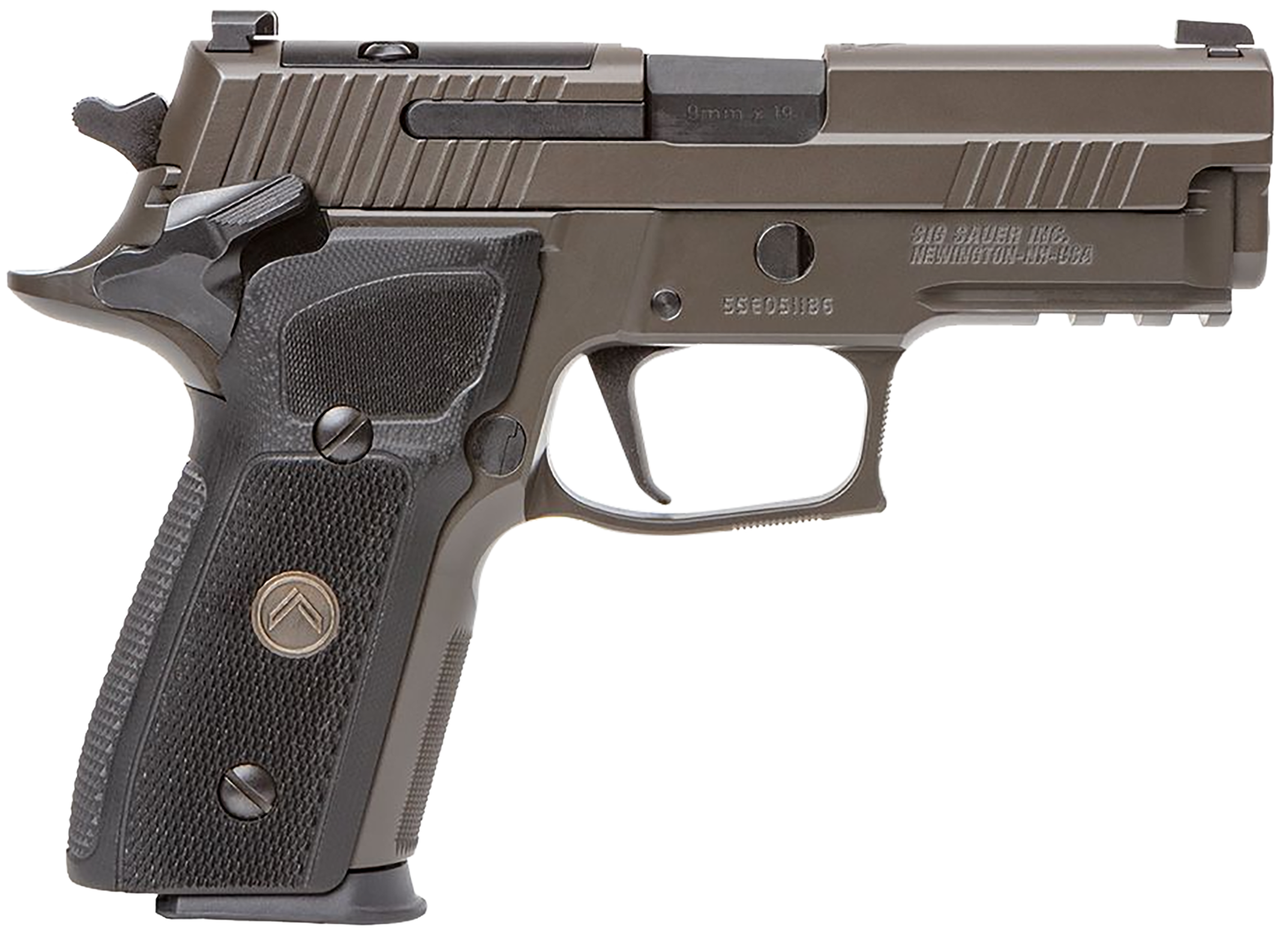 Sig Sauer 229R9LEGIONSAOR2 P229 Compact Legion SAO 9mm Luger 3.90″ 10+1, Legion Gray Cerakote, Picatinny Rail/Beavertail Frame, Romeo 1 Cut Slide, Black G10 Grip