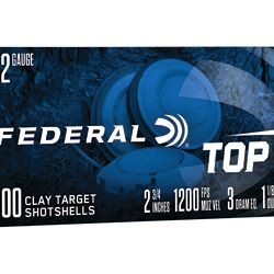 FED TOP GUN 12GA 2.75″ #7.5 100/200