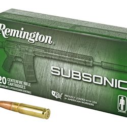 REM 300BLK 220GR SUBSONIC 20/200