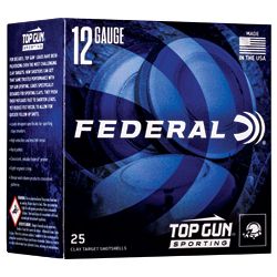 FED TOP GUN 12GA 2.75″ #8 1 OZ 25/