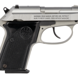 Beretta USA J320500CA Tomcat  Micro-Compact Frame 32 ACP 7+1, 2.40″ Blued Steel Tip-Up Barrel, Satin Stainless Steel Slide, Satin Aluminum Frame