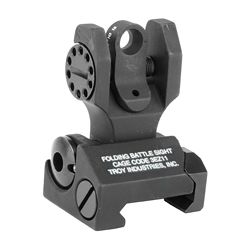 TROY FLDNG REAR TRITIUM SGHT BLK