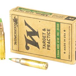 WIN 556 M855 62GR FMJ GRNTIP 20/1000