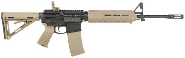 Smith & Wesson LE 311054 M&P15 Magpul MOE 
Semi-Automatic 223 Remington/5.56 NATO 16″ 30+1 Magpul MOE SL Flat Dark Earth Stk Black Armornite