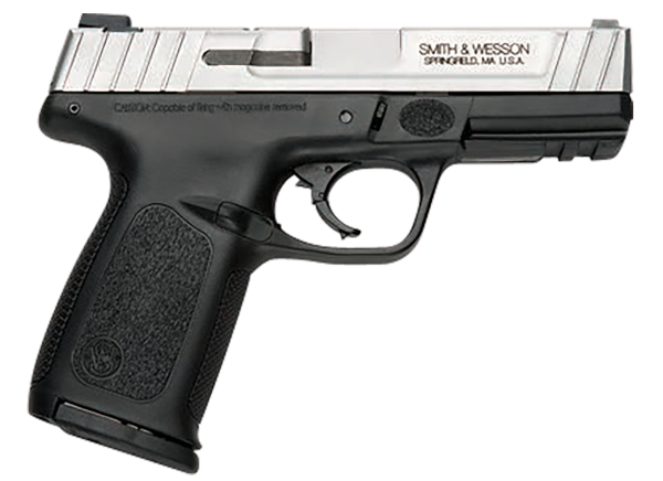 Smith & Wesson 13662 SD9 VE Magnet Bundle Compact 9mm Luger 16+1, 4″ Stainless Steel Barrel & Serrated Slide, Black Polymer Frame w/Picatinny Rail, No Safety, Lockdown Gun Concealment Magnet