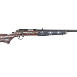 RUGER AM RIM 22LR 22″ 10RD RWB WD