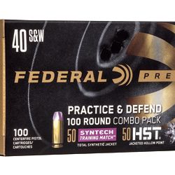 FED PRCTC & DFND 40S&W HST/SYN 180GR
