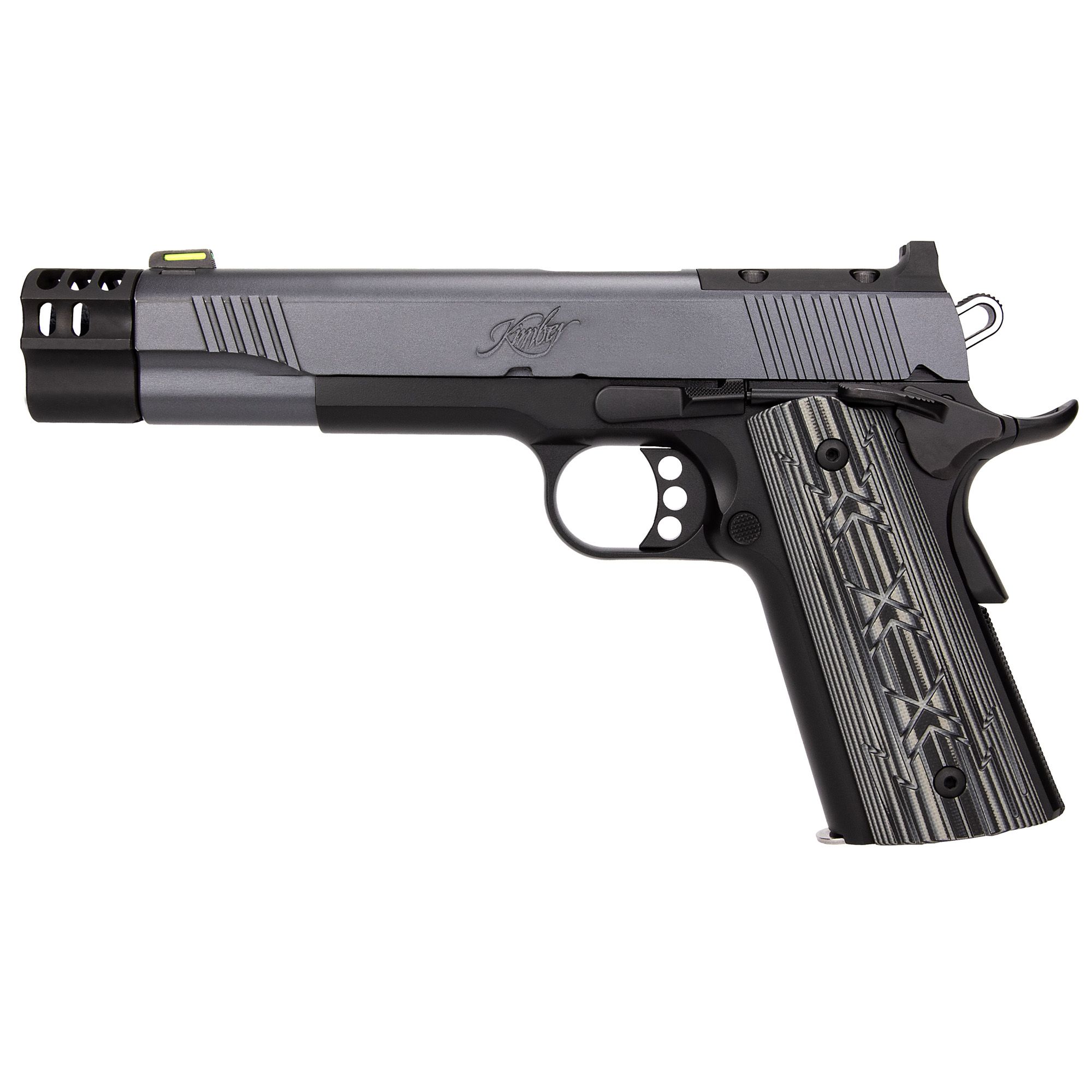KIMBER COMP X HNTR 10MM 5″ OR 8RD BK