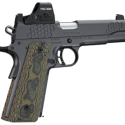 Kimber Mfg.,inc 3000435 KHX Custom (OI) 10mm 8+1 5″ Front Serrations Stainless Steel Slide Gray KimPro II G-10 Grip
