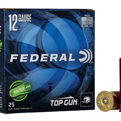 FED TOP GUN 12GA 2.75″ #8 25/250