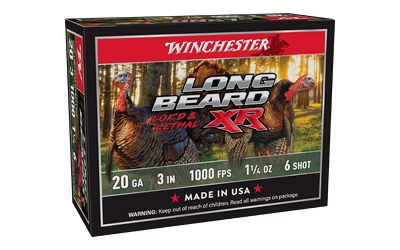 WIN LB XR TRKY 20GA 3″ #6 1.25OZ 10