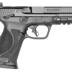Smith & Wesson 13734 M&P M2.0 Bundle Full Size 9mm Luger 17+1 4.25″ Black Barrel, Black Armornite Optic Ready/Serrated Slide, Matte Black Polymer Frame w/Picatinny Rail, 5 Magazines