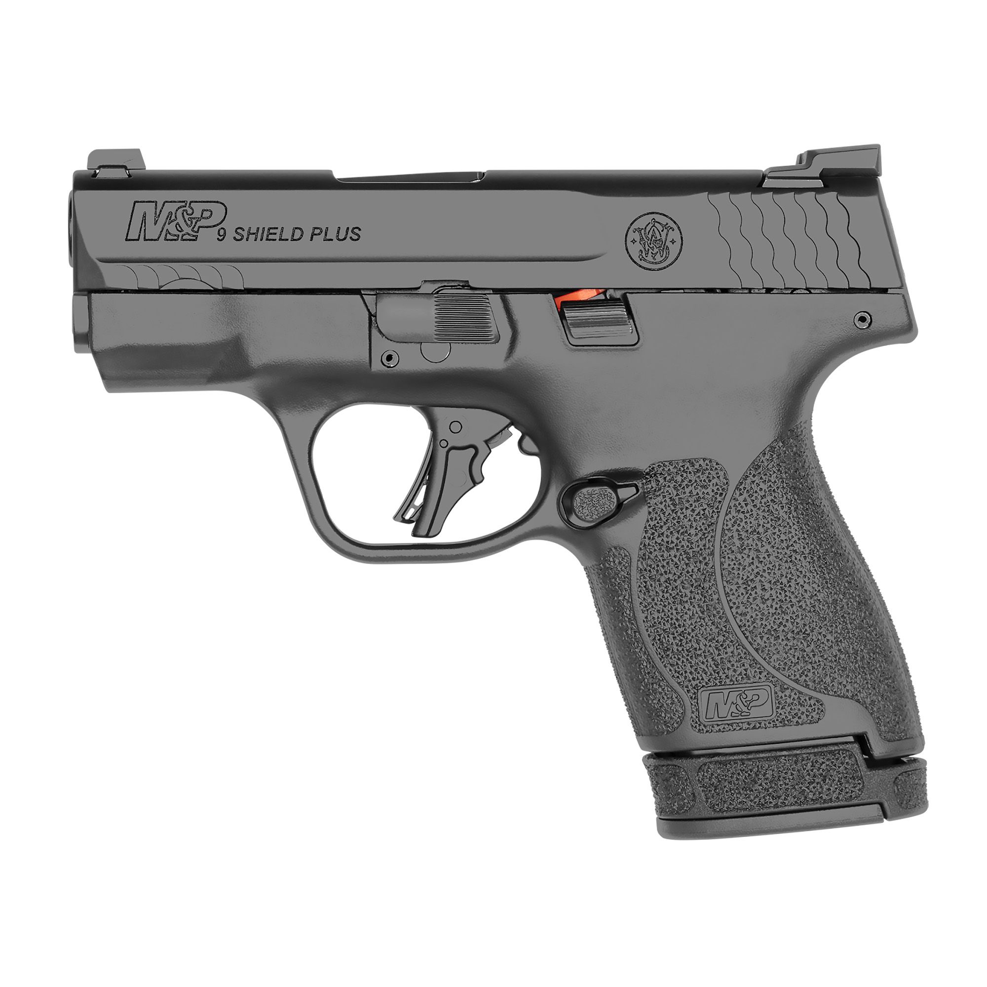 S&W SHIELD PLUS 9MM 3.1″ NTS 13RD BL