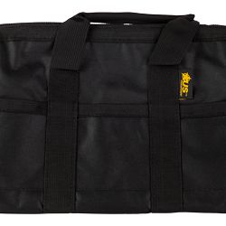 US PK AMMO BAG 12″ POLY BLACK