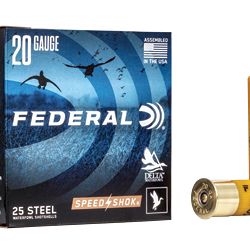 FED SPEED SHOK 20GA 3″ #2 25/250