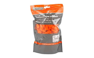 CHAMPION SHOOTING FOAM PLUGS 50 CT