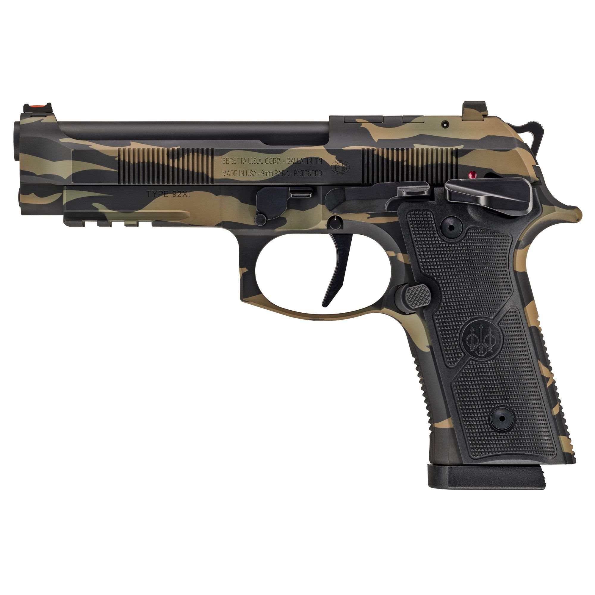BERETTA 92XI 9MM 10RD TIGER STRIPE