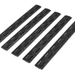 BCM GUNFTR MCMR RL PNL 5.5″ BLK 5CT